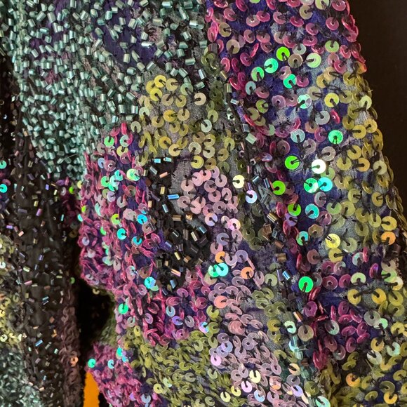 NWT! Coterie France Sequin Blazer Jacket – Size Small - Picture 8 of 10